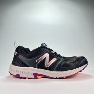 New Balance 412 v3 Black Purple TechRide Running Shoes WTE412K3 Women's Size 11